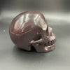 Bloodstone Skull with Mica