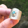 Australian Opal Sterling Silver Ring 8.75 (R.5)