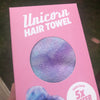 Ugly Swan Unicorn Hair Towel (Tie Dye Lilac)