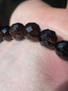 Smoky Quartz | Faceted | 8mm | Bead Bracelets