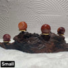 Fire Quartz Mini Spheres High Grade