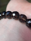 Smoky Quartz | Faceted | 10mm | Bead Bracelets