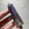 Chevron Amethyst with Smoky Quartz | Generator