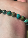 Chrysocolla | Round | 4mm | Bead Bracelets
