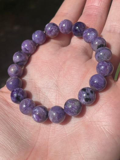 Charoite | High Grade | 8mm | Bead Bracelets