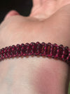 Garnet | Ladder | 3mm | Bead Bracelets