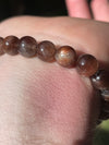 Purple Haze Sunstone| Round | 6mm | Bead Bracelets