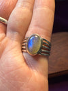 Labradorite | Sterling Silver Ring | Size 6.25 aka M