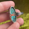 Malacolla | Chrysocolla & Malachite | Sterling Silver Ring