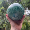 Green Fluorite Sphere