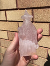 Wizard Carving | Rose Quartz | Perfectly Imperfect