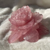 Rose Quartz|Handcarved|one of a kind|Rose