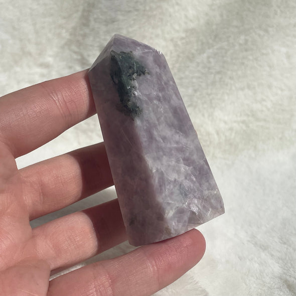 Purple Anhydrite Obelisk