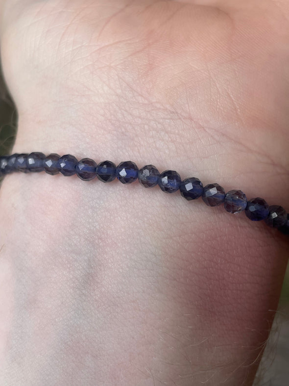 Iolite | Faceted | 4mm | Bead Bracelets