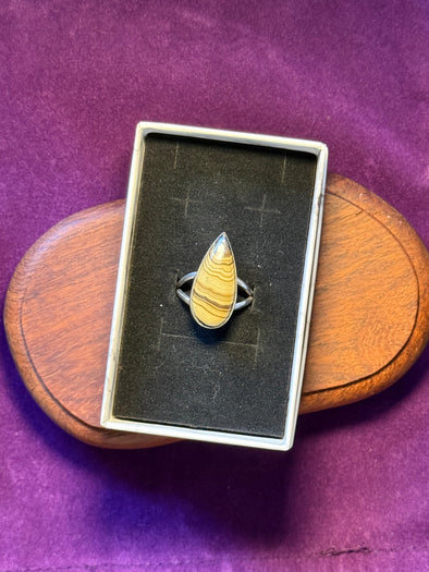 Shalenblende | Sterling Silver Ring | Size 7 aka N.5