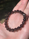 Smoky Quartz | Round Faceted | 8mm | Bead Bracelets