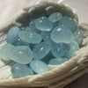 Aquamarine Hearts High Grade