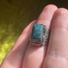 Shattuckite| Sterling Silver Ring