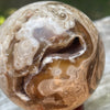 Amber Calcite | Sphere | Patterns