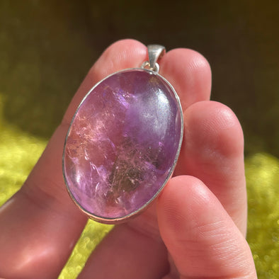 Ametrine |Amethyst & Citrine | Sterling Silver Pendant