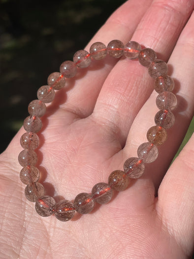 Mixed Rutile| Rare | 5-6mm | Bead Bracelets