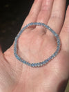Blue Topaz | Faceted | 4mm | Bead Bracelets