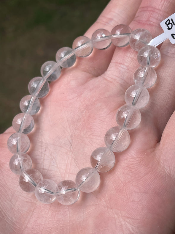 Blue Needle | Quartz | Round | 7mm | Bead Bracelets