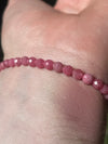 Rhodonite Gemmy| High Grade | 4mm | Bead Bracelets