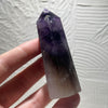 Chevron Amethyst with Smoky Quartz | Generator