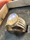 Labradorite | Sterling Silver Ring | Size 6.25 aka M