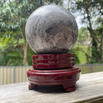 Grey Lace Agate Sphere