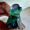 Rainbow Fluorite Dog | Carved | High Grade