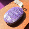 Charoite | Sterling Silver Pendant | Purple Chatoyant