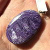 Charoite | Sterling Silver Pendant | Purple Chatoyant