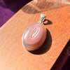 Laguna Agate | Sterling Silver Pendant | Pink & Purple