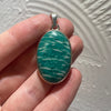 Russian Amazonite | Sterling Silver Pendant