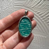 Russian Amazonite | Sterling Silver Pendant