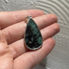 Emerald | Sterling Silver Pendant