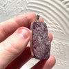 Eudialyte Raw | Sterling Silver Pendant