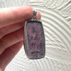 Eudialyte Raw | Sterling Silver Pendant