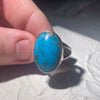 Peruvian Turquoise with Pyrite | Sterling Silver Ring