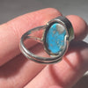 Peruvian Turquoise with Pyrite | Sterling Silver Ring