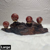 Fire Quartz Mini Spheres High Grade