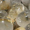 Rutilated Quartz|Golden Rutile|Tumblestones