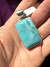Larimar | Sterling Silver Pendant | Blue