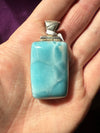 Larimar | Sterling Silver Pendant | Blue