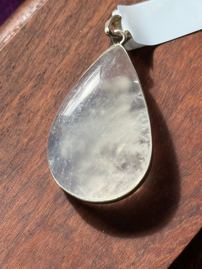 Rainbow Moonstone | Sterling Silver Pendant | Rainbow