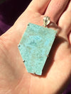 Larimar | Sterling Silver Pendant | Blue