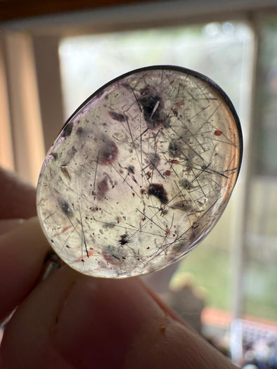 Super Seven| Sterling Silver Pendant | Inclusions
