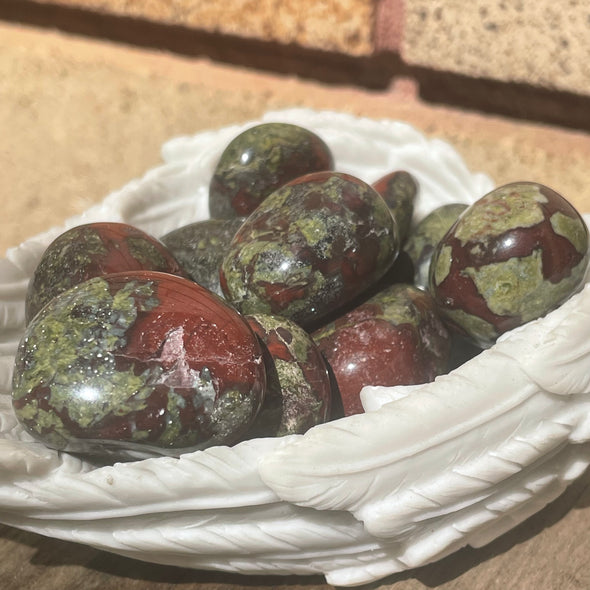 Dragons Blood Jasper Tumblestones